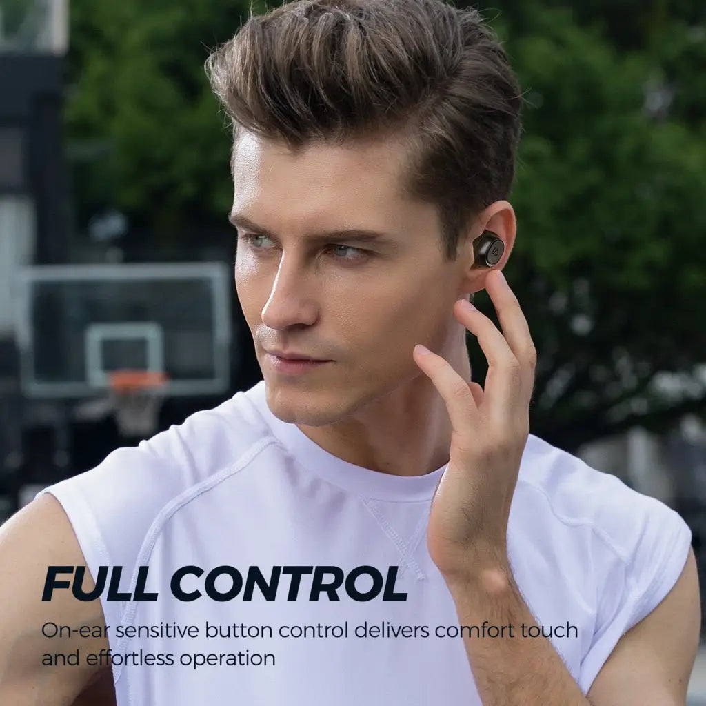 Auriculares Soundpeats Truefree 2 Bluetooth Blanco - Tienda Clic
